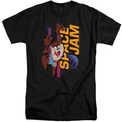 Space Jam 2 Taz Standing Men's 18/1 Tall Cotton Short-Sleeve T-Shirt