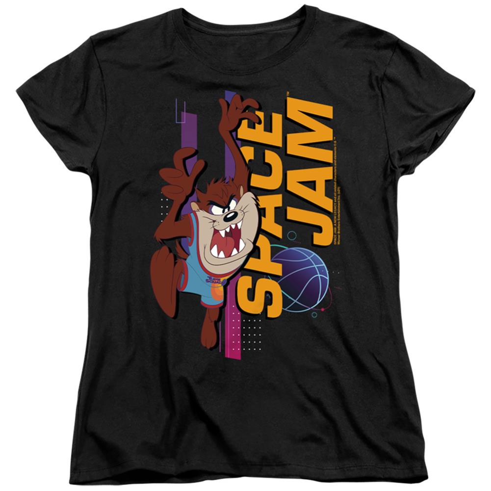 Space Jam 2 Taz Standing Women's 18/1 Cotton Short-Sleeve T-Shirt