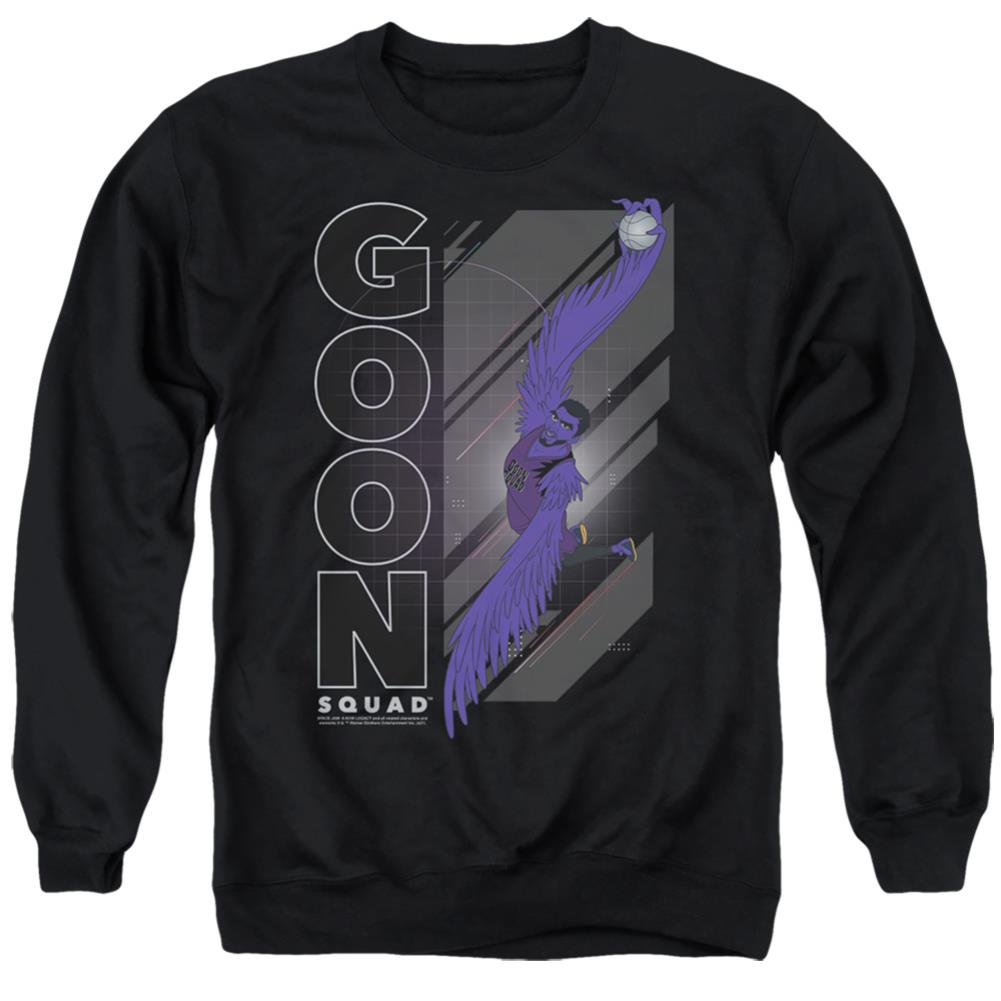 Space Jam 2 The Brow Men's Crewneck 50 50 Poly Long-Sleeve T-Shirt