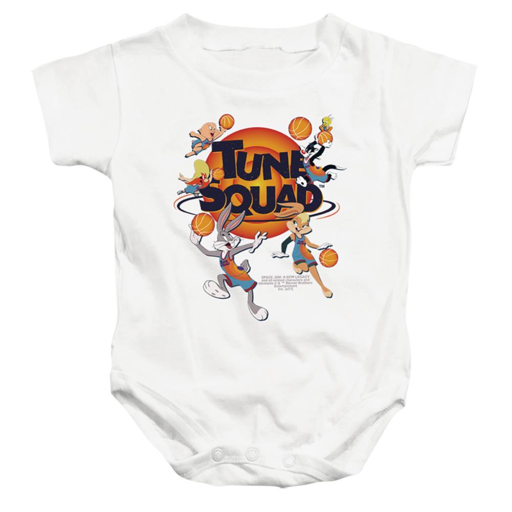 Space Jam 2 Tune Squad Group Infant's Cotton SS Snapsuit