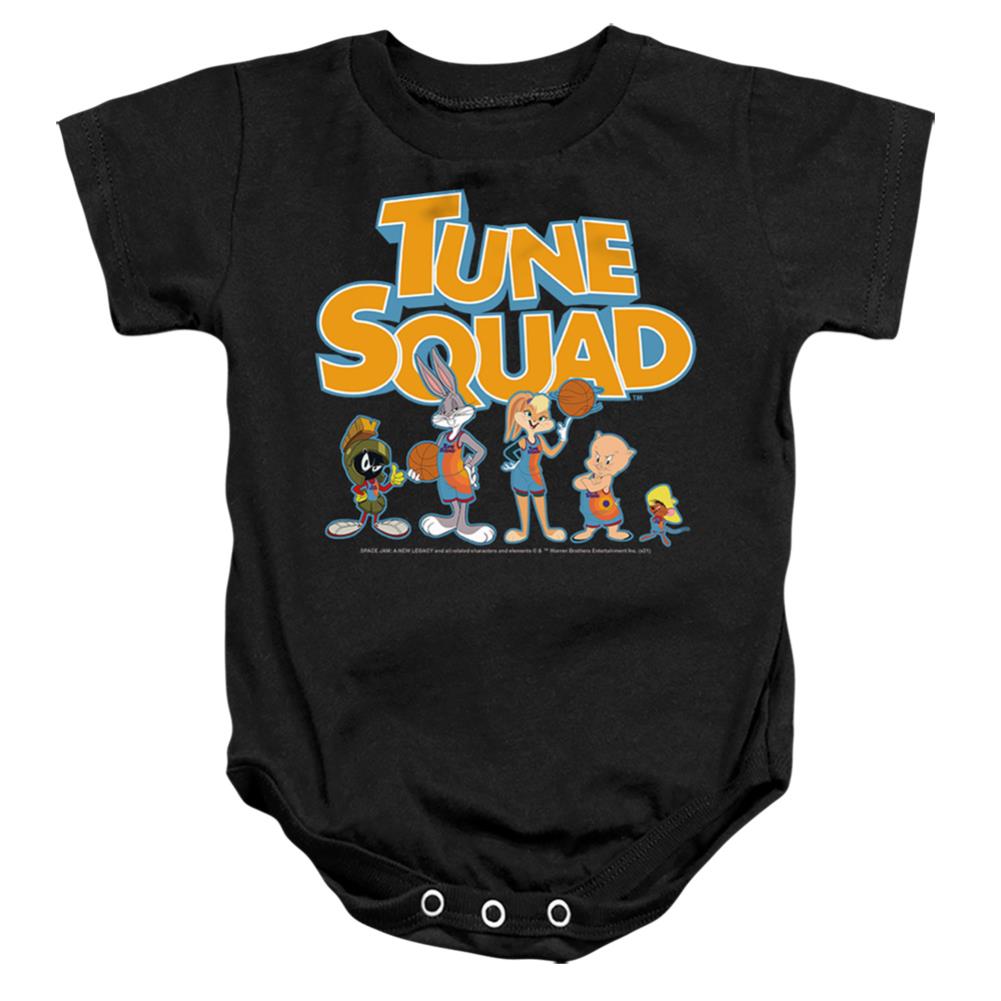 Space Jam 2 Tune Squad Letters Infant's Cotton SS Snapsuit