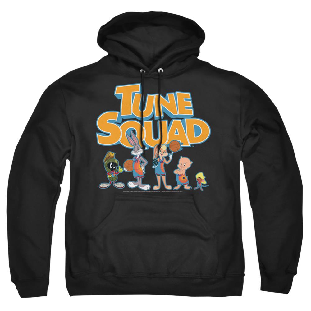 Space Jam 2 Tune Squad Letters Men's Pull-Over 75 25 Poly Hoodie