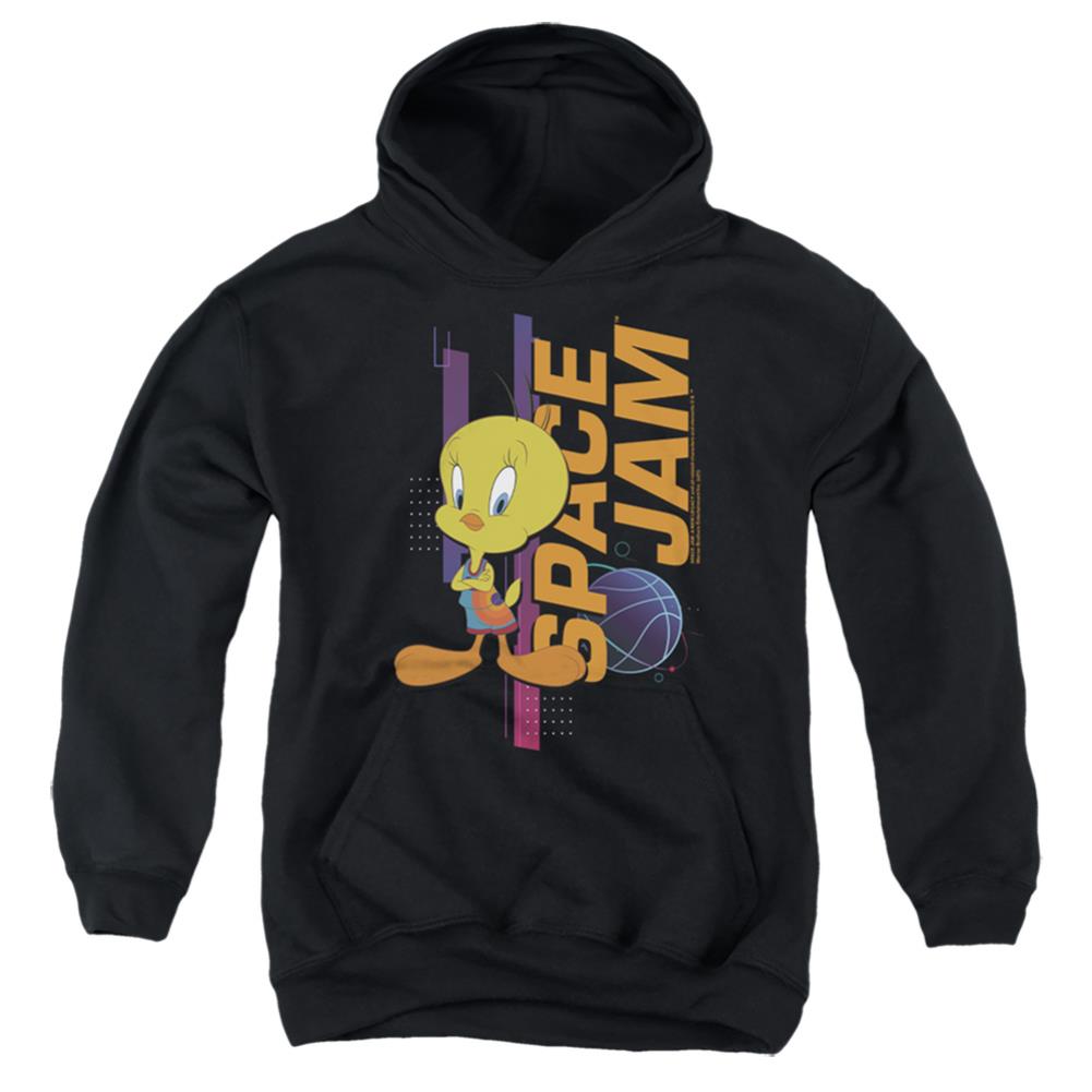 Space Jam 2 Tweety Standing Youth Cotton Poly Pull-Over Hoodie