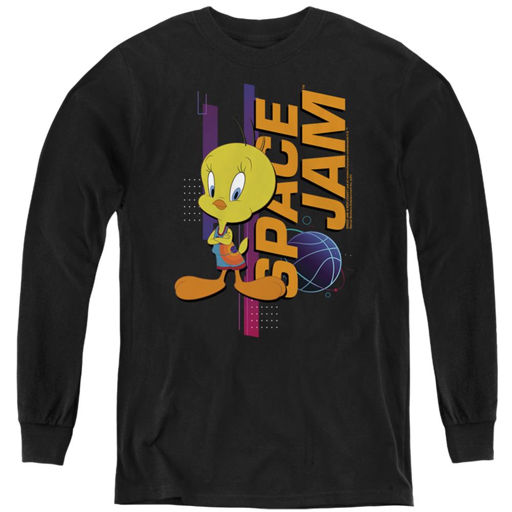 Space Jam 2 Tweety Standing Youth Long-Sleeve T-Shirt