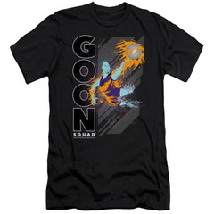 Space Jam 2 Wet Fire Men's Ultra-Soft 30/1 Cotton Slim Short-Sleeve T-Shirt