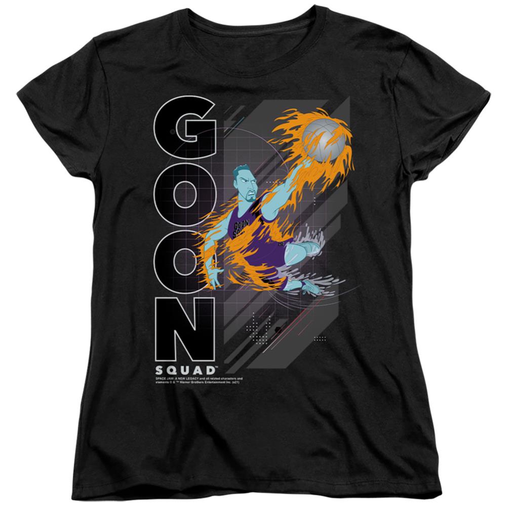 Space Jam 2 Wet Fire Women's 18/1 Cotton Short-Sleeve T-Shirt