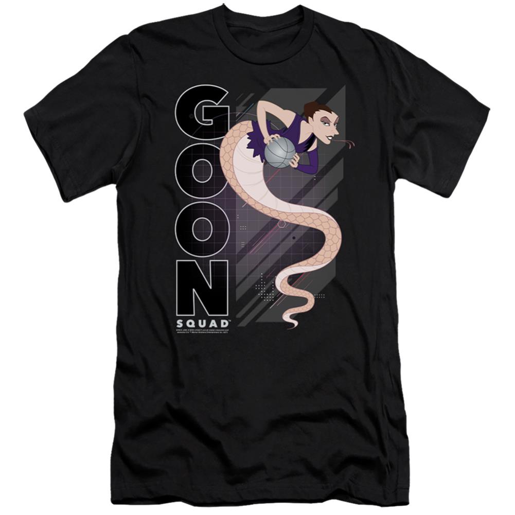 Space Jam 2 White Mamba Men's Ultra-Soft 30/1 Cotton Slim Short-Sleeve T-Shirt