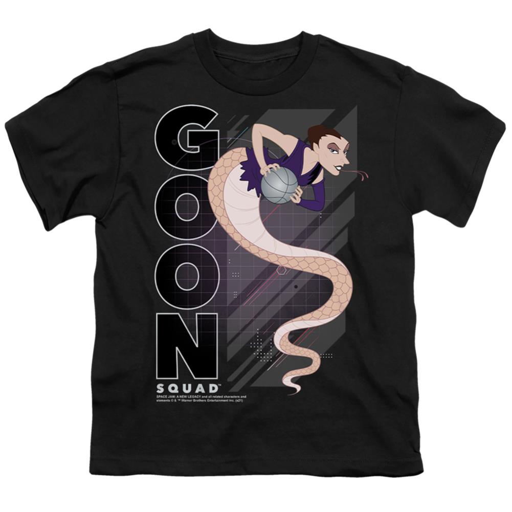 Space Jam 2 White Mamba Youth 18/1 100% Cotton Short-Sleeve T-Shirt