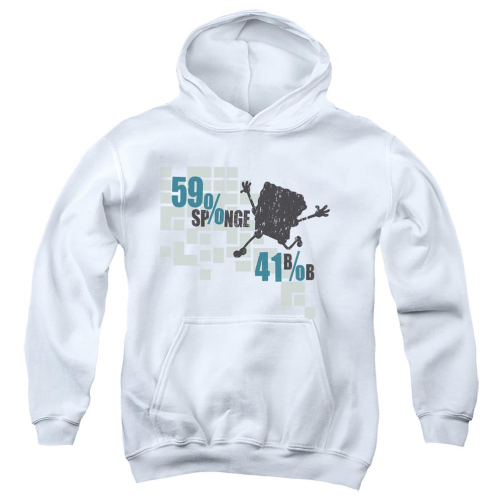Spongebob Squarepants 59% Sponge, 41% Bob Youth Cotton Poly Pull-Over Hoodie