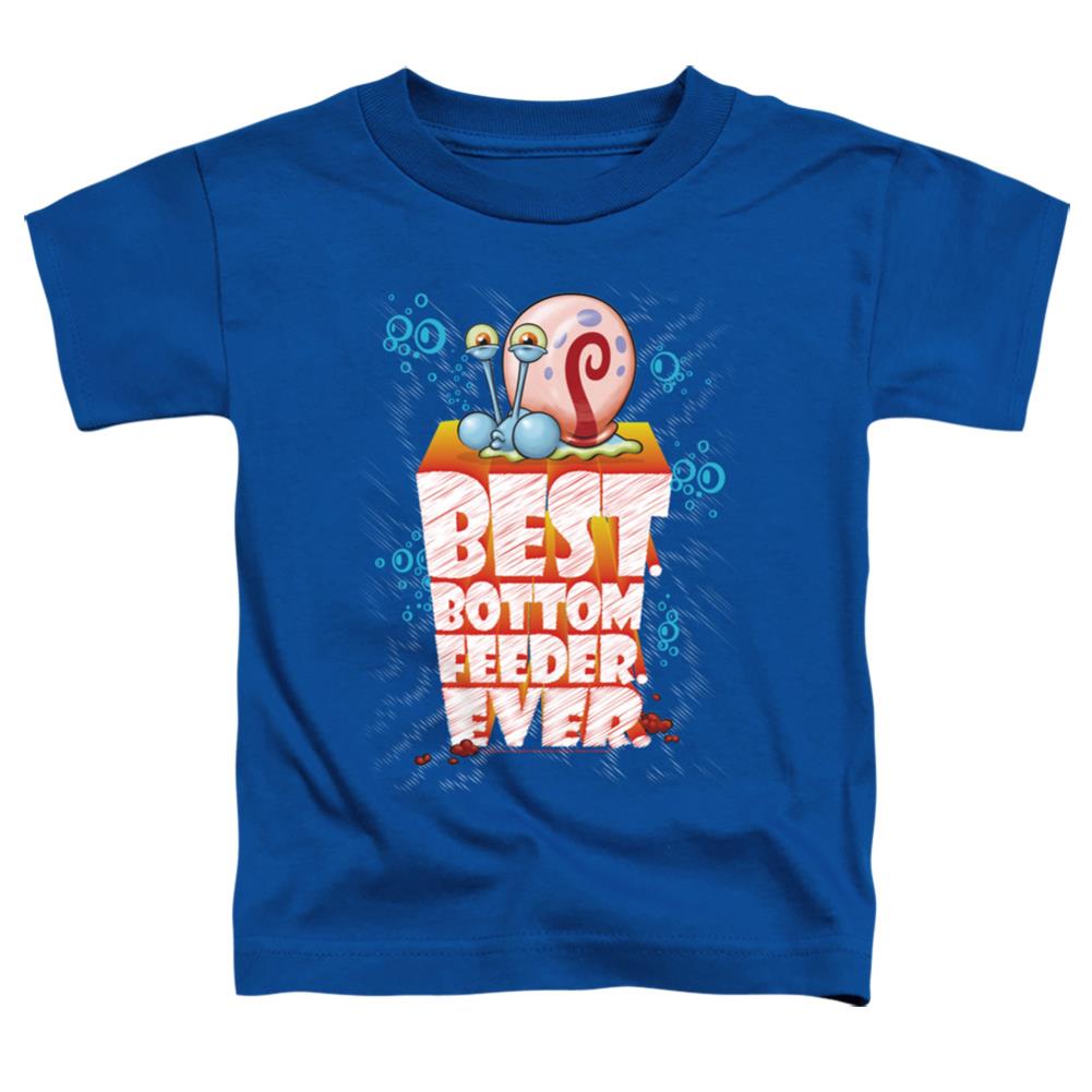 Spongebob Squarepants Best. Bottom Feed. Ever. Toddler 18/1 Cotton Short-Sleeve T-Shirt