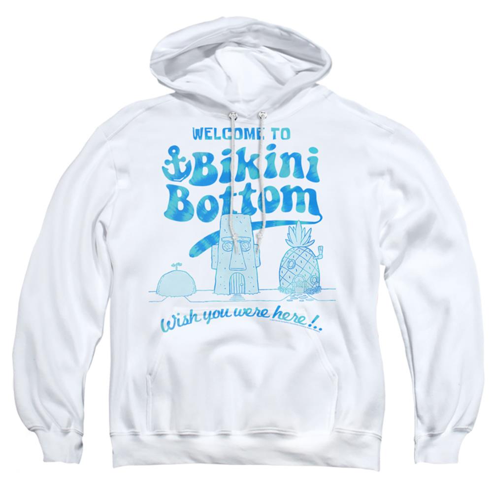 Spongebob Squarepants Bikini Bottom Welcome Men's Pull-Over 75 25 Poly Hoodie