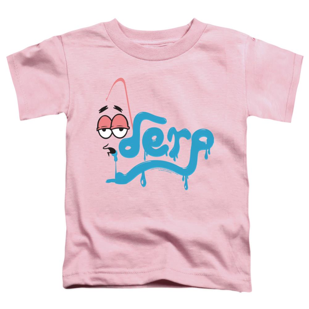 Spongebob Squarepants Derp Toddler 18/1 Cotton Short-Sleeve T-Shirt