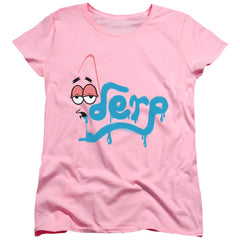 Spongebob Squarepants Derp Women's 18/1 Cotton Short-Sleeve T-Shirt