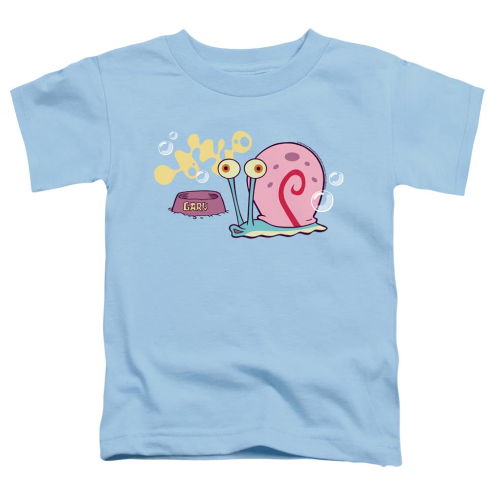 Spongebob Squarepants Gary The Snail Toddler 18/1 Cotton Short-Sleeve T-Shirt