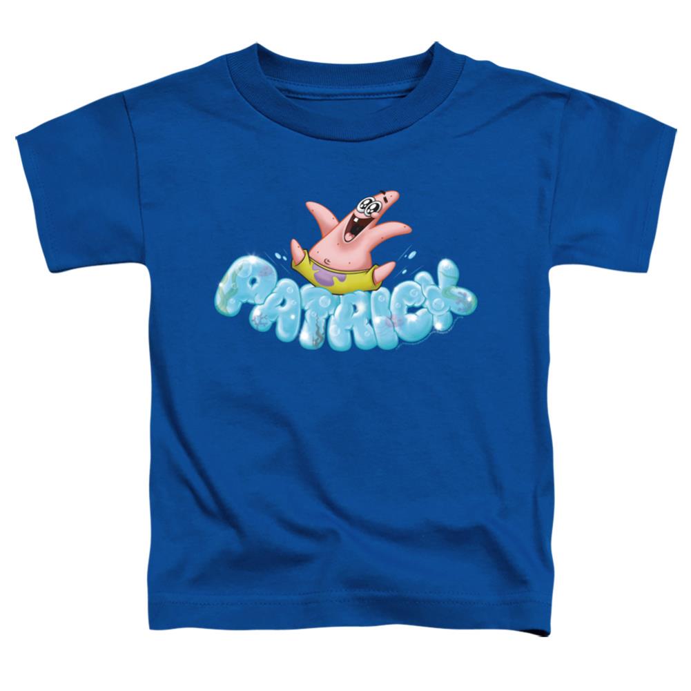 Spongebob Squarepants Happy Go Lucky Patrick Toddler 18/1 Cotton Short-Sleeve T-Shirt