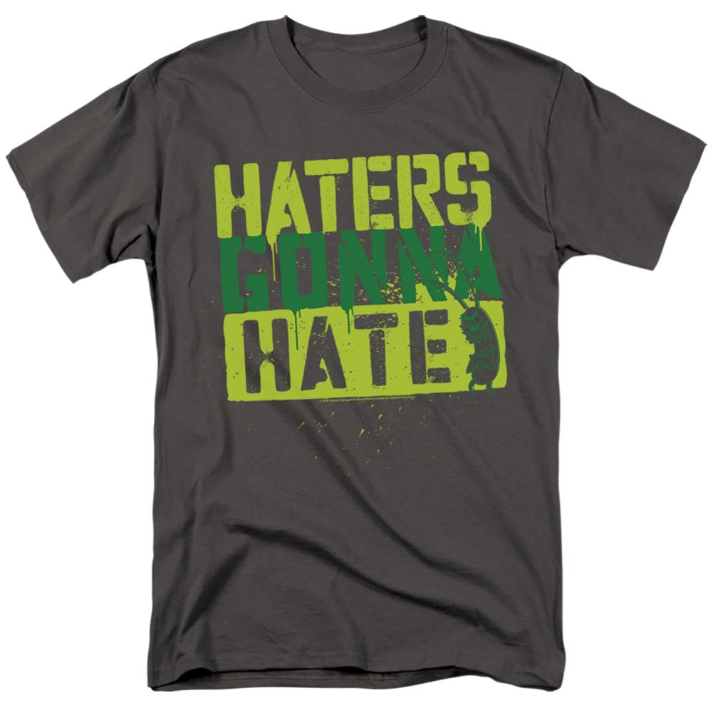Spongebob Squarepants Haters Gonna Hate Men's 18/1 Cotton Short-Sleeve T-Shirt