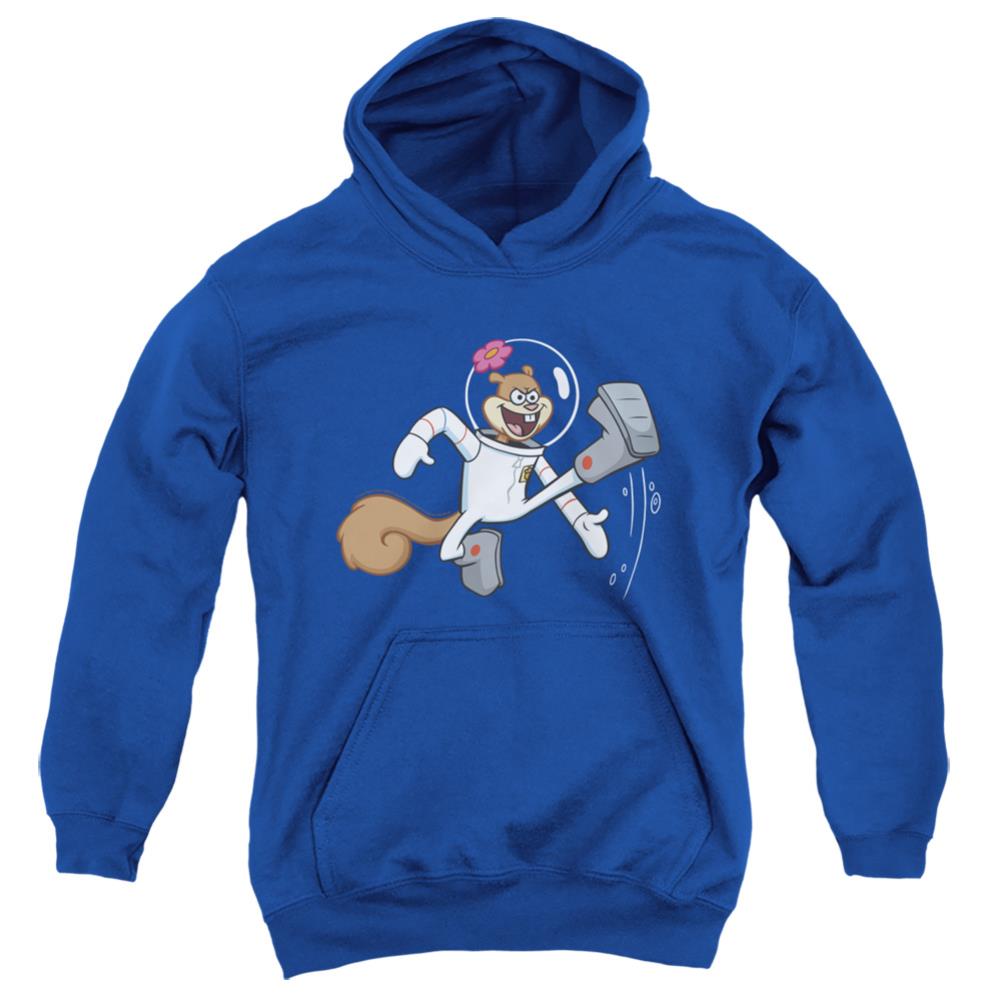 Spongebob Squarepants Karate Sandy Youth Cotton Poly Pull-Over Hoodie