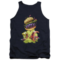 Spongebob Squarepants Krabby Patty From The Sky Men's 18/1 Cotton Tank Top