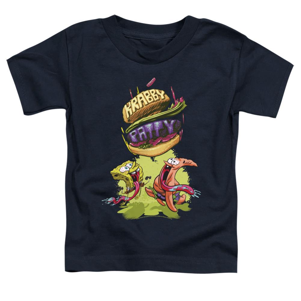 Spongebob Squarepants Krabby Patty From The Sky Toddler 18/1 Cotton Short-Sleeve T-Shirt