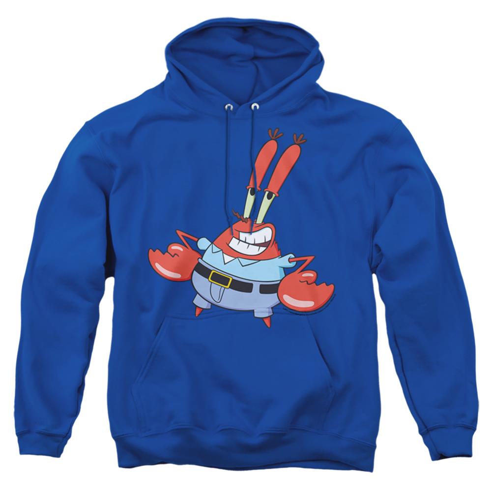 Spongebob Squarepants Mr. Krabby Men's Pull-Over 75 25 Poly Hoodie