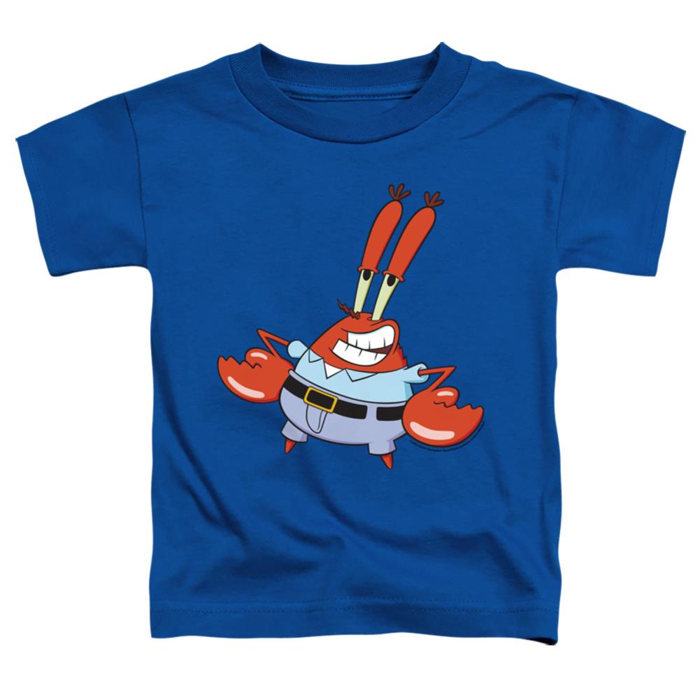 Spongebob Squarepants Mr. Krabby Toddler 18/1 Cotton Short-Sleeve T-Shirt