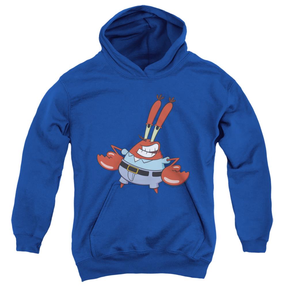 Spongebob Squarepants Mr. Krabby Youth Cotton Poly Pull-Over Hoodie