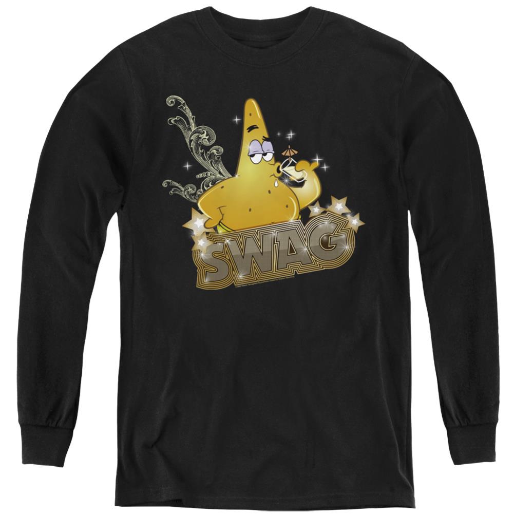 Spongebob Squarepants Patrick Has Swag Youth Long-Sleeve T-Shirt