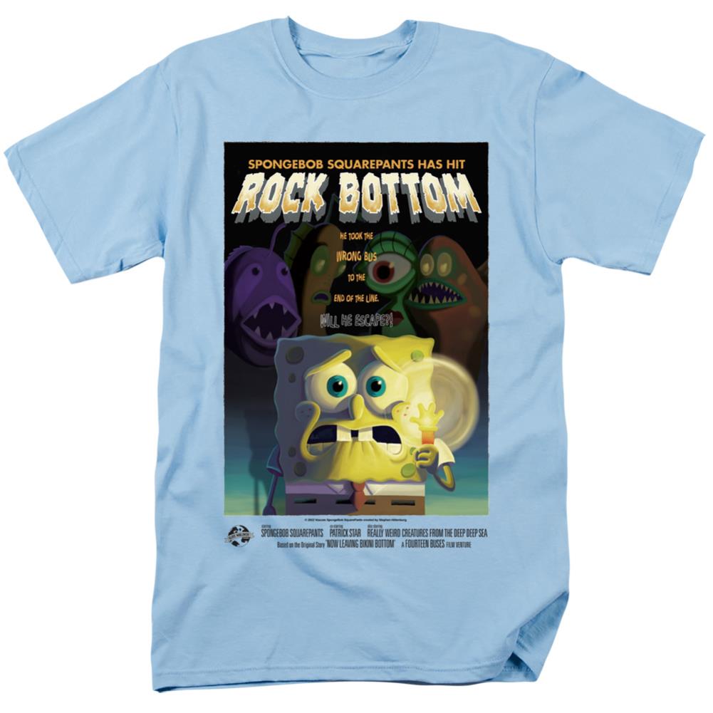 Spongebob Squarepants Rock Bottom Men's 18/1 Cotton Short-Sleeve T-Shirt