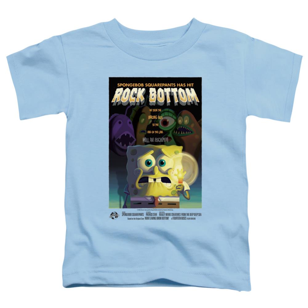 Spongebob Squarepants Rock Bottom Toddler 18/1 Cotton Short-Sleeve T-Shirt