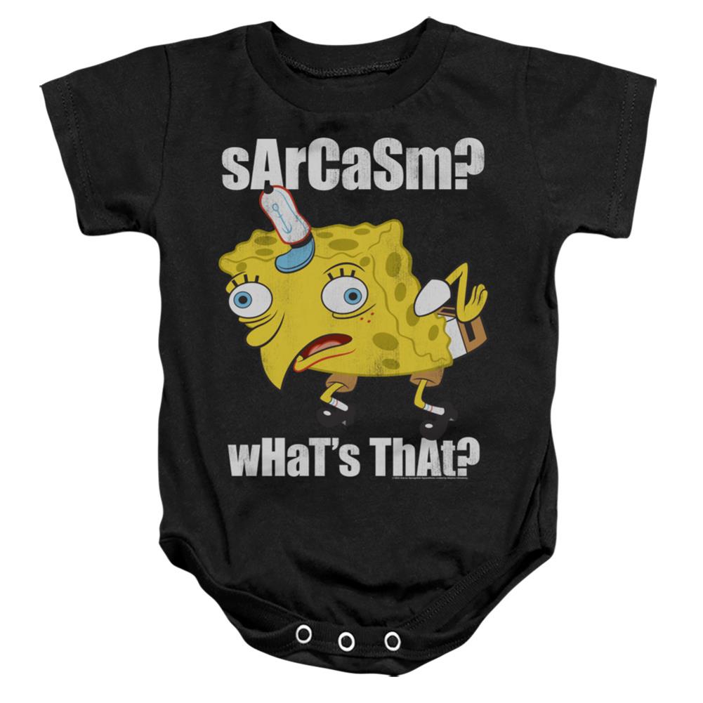 Spongebob Squarepants Sarcasm Meme Infant's Cotton SS Snapsuit
