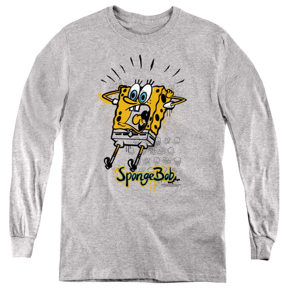 Spongebob Squarepants Shocking! Youth Long-Sleeve T-Shirt