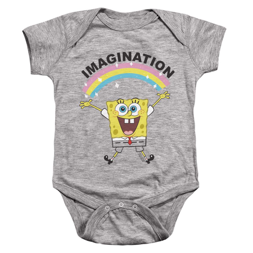 Spongebob Squarepants Simple Imagination Infant's Cotton SS Snapsuit