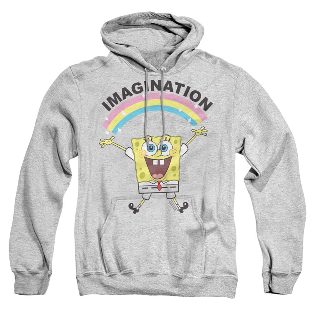 Spongebob Squarepants Simple Imagination Men's Pull-Over 75 25 Poly Hoodie