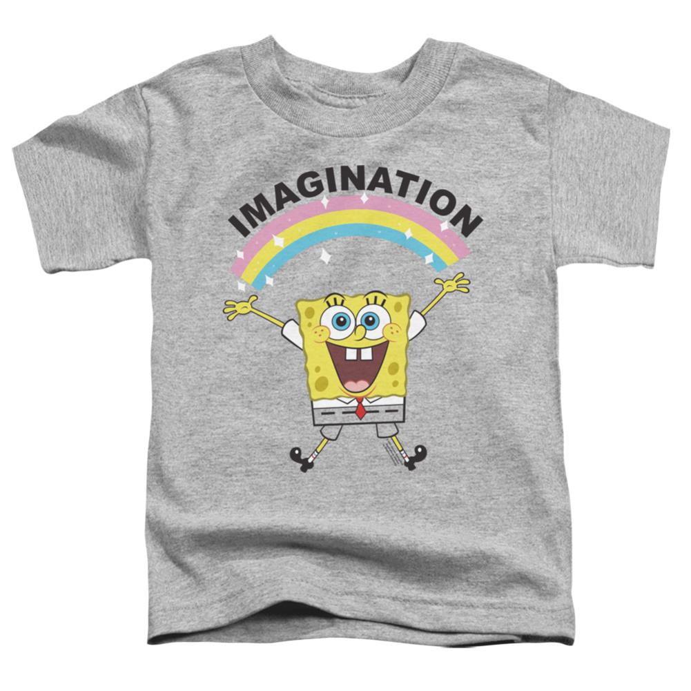 Spongebob Squarepants Simple Imagination Toddler 18/1 Cotton Short-Sleeve T-Shirt