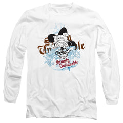 Spongebob Squarepants Simply Unsinkable Men's 18/1 Cotton Long-Sleeve T-Shirt
