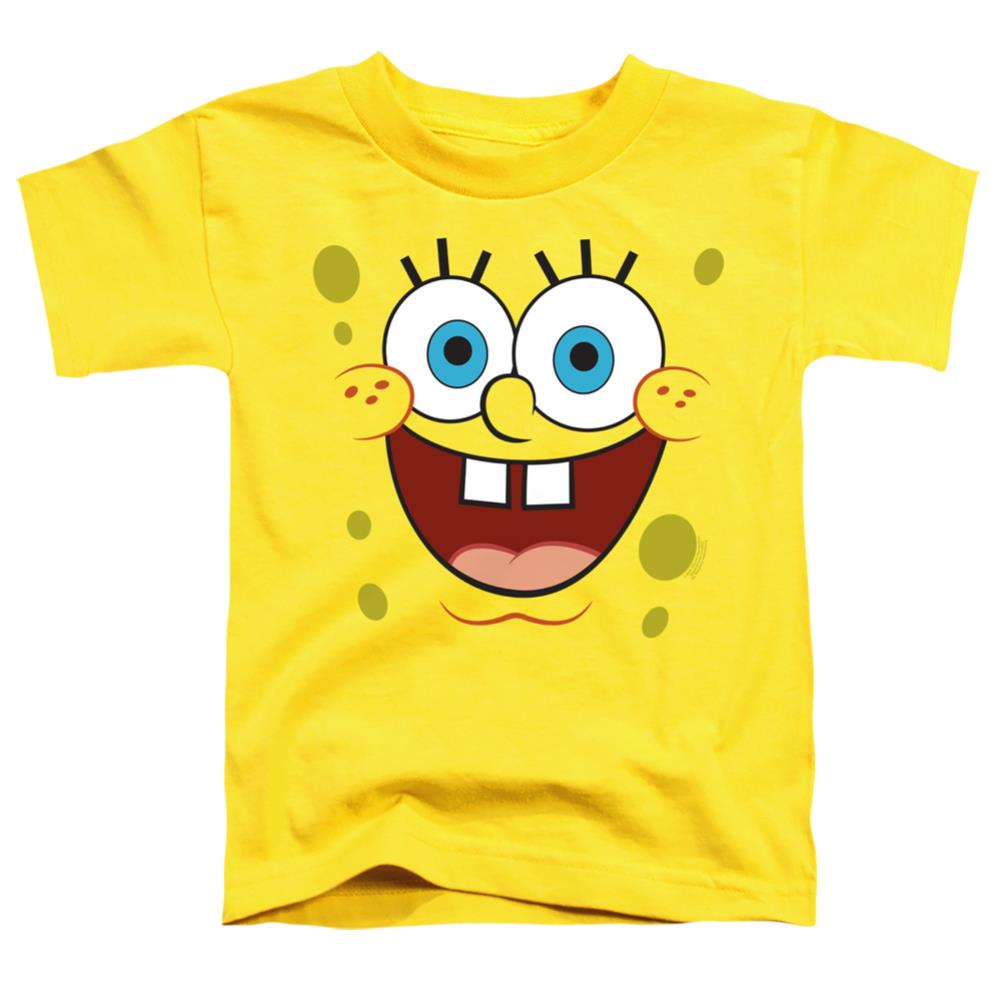 Spongebob Squarepants Spongebob Goofy Smile Toddler 18/1 Cotton Short-Sleeve T-Shirt