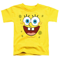 Spongebob Squarepants Spongebob Goofy Smile Toddler 18/1 Cotton Short-Sleeve T-Shirt