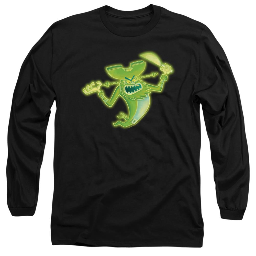 Spongebob Squarepants The Flying Dutchman Men's 18/1 Cotton Long-Sleeve T-Shirt