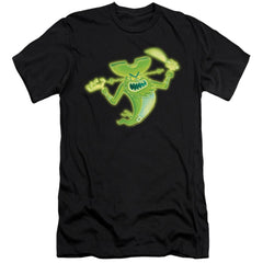 Spongebob Squarepants The Flying Dutchman Men's Ultra-Soft 30/1 Cotton Slim Short-Sleeve T-Shirt