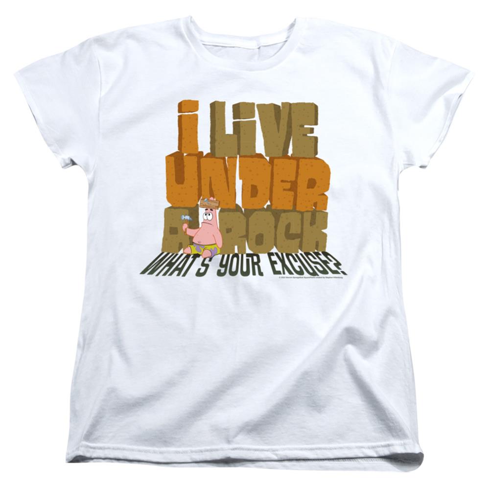 Spongebob Squarepants What'S Your Excuse? Women's 18/1 Cotton Short-Sleeve T-Shirt