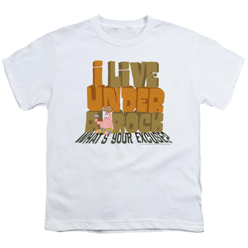 Spongebob Squarepants What'S Your Excuse? Youth 18/1 100% Cotton Short-Sleeve T-Shirt