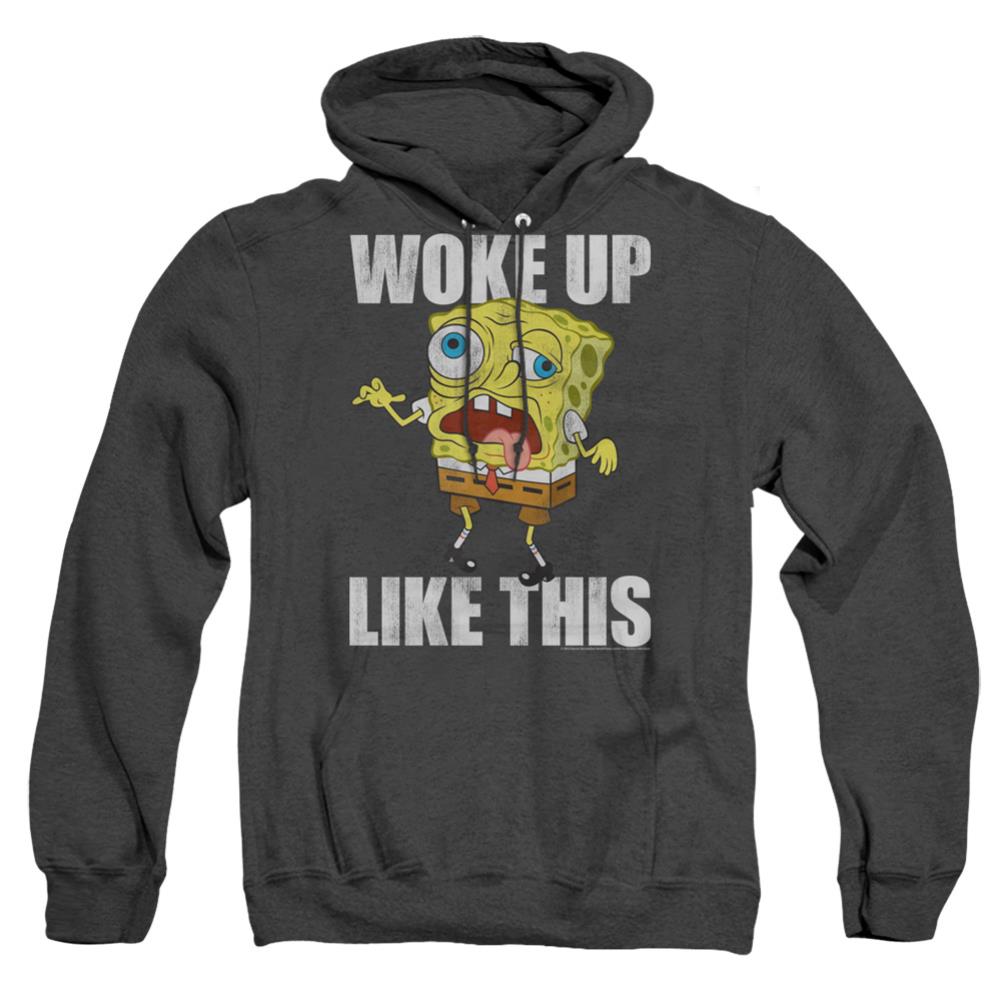 Spongebob Squarepants Woke Up Like This Meme Men's Pull-Over Hoodie