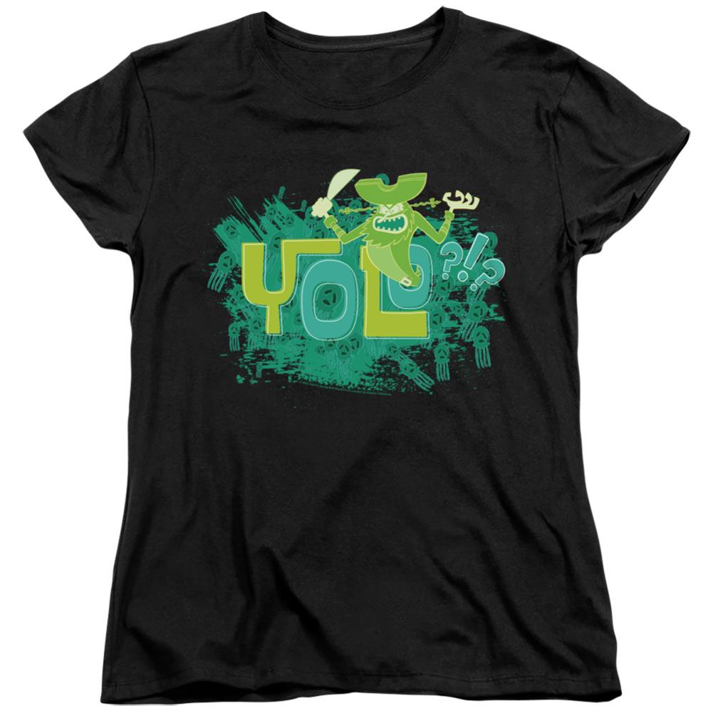 Spongebob Squarepants Yolo?!? Women's 18/1 Cotton Short-Sleeve T-Shirt