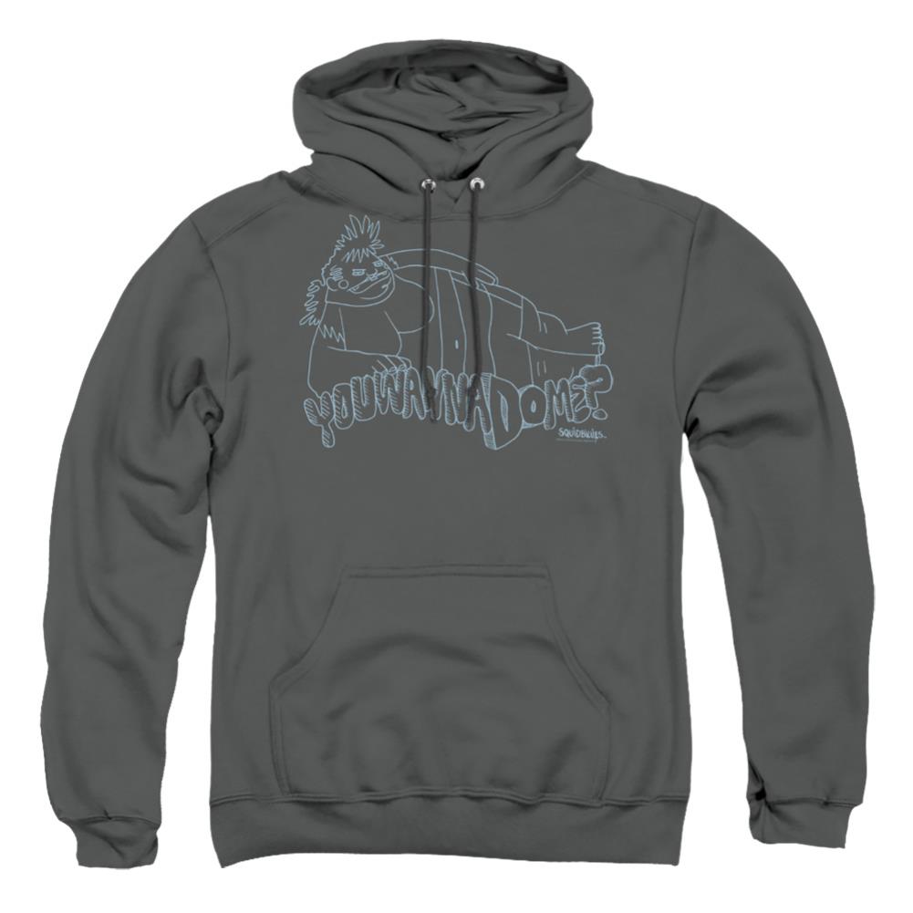 Squidbillies Krystal Men's Pull-Over 75 25 Poly Hoodie