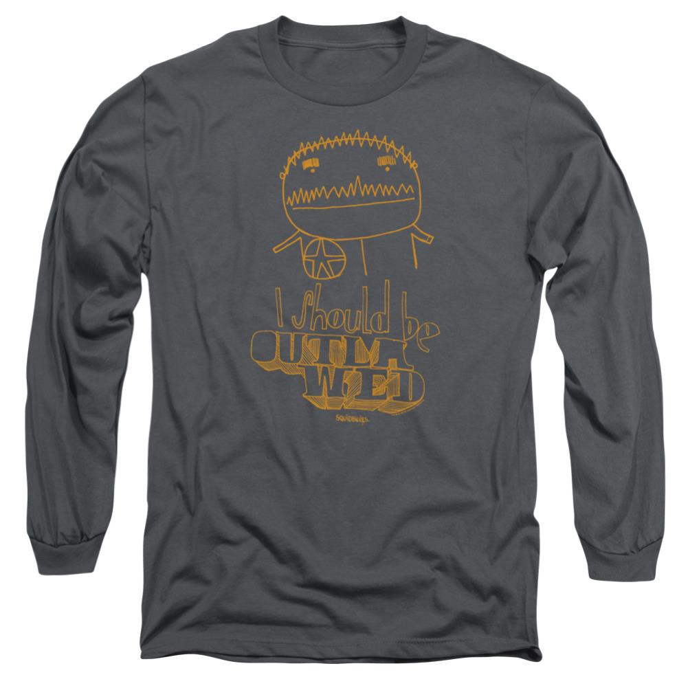 Squidbillies Outlawed Men's 18/1 Cotton Long-Sleeve T-Shirt