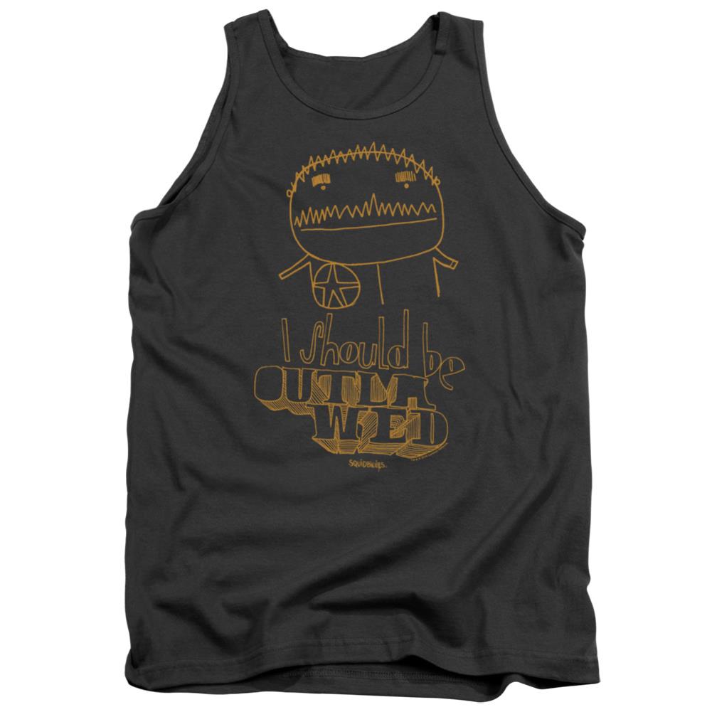Squidbillies Outlawed Men's 18/1 Cotton Tank Top