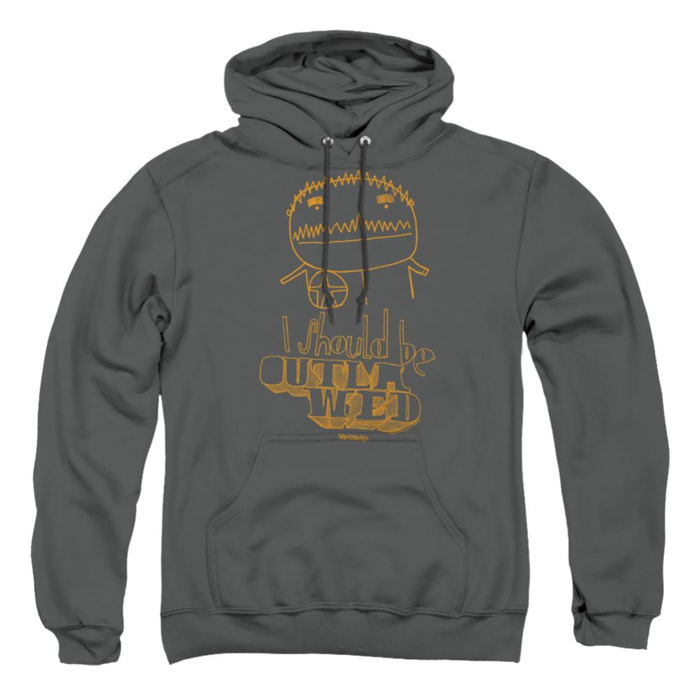 Squidbillies Outlawed Men's Pull-Over 75 25 Poly Hoodie