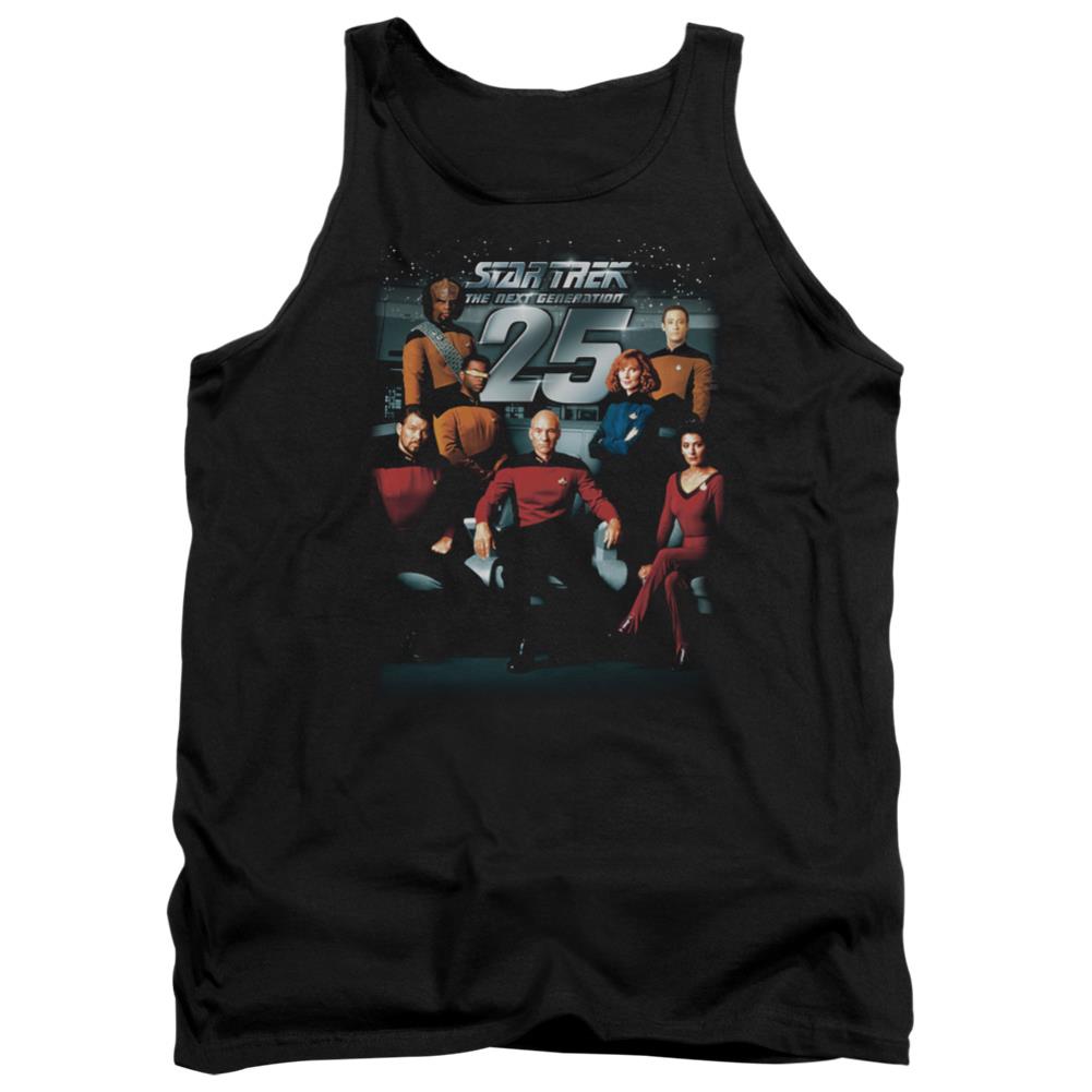 Star Trek 25th Anniversary Crew Men's 18/1 Cotton Tank Top