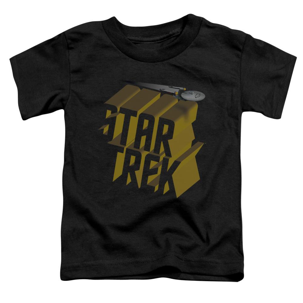 Star Trek 3D Logo Toddler 18/1 Cotton Short-Sleeve T-Shirt