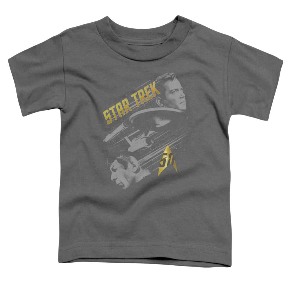 Star Trek 50 Year Frontier Toddler 18/1 Cotton Short-Sleeve T-Shirt
